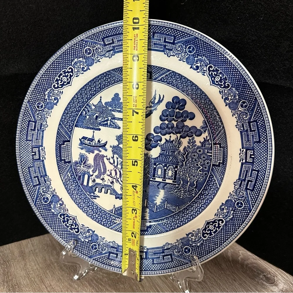 Johnson Brothers Willow Blue - Blue Willow Dinner Plate 10 1/4”